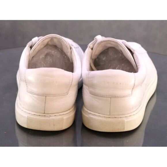 Oliver Cabell Low 1 Women's Sneakers Shoes Size 8 Italian Calfskin Leather White - Picture 7 of 13